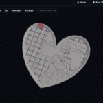 free 3d print lithophane heart shape my 3d litho